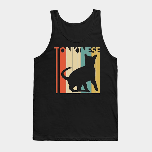 Vintage Tonkinese Cat Owner Gift Tank Top by GWENT